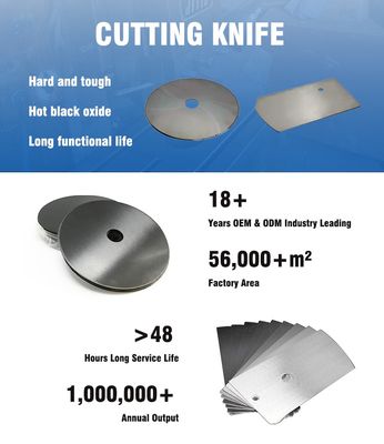 Customizable Alloy Steel Cutting Knife with High Precision Surface for Industrial Applications