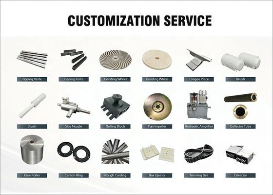 Stainless Steel Inner Frame Cutter for Cigarette Packer with Custom Size and Long Functional Life