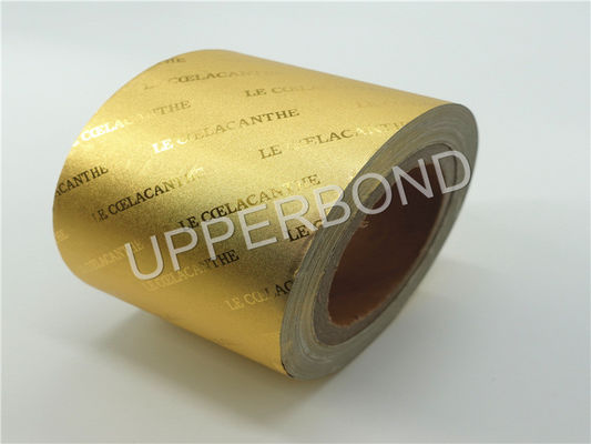 Embossed Aluminium Foil Paper Laminated Paper For Tobacco Cartons