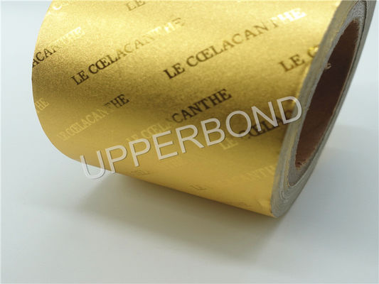 Embossed Aluminium Foil Paper Laminated Paper For Tobacco Cartons
